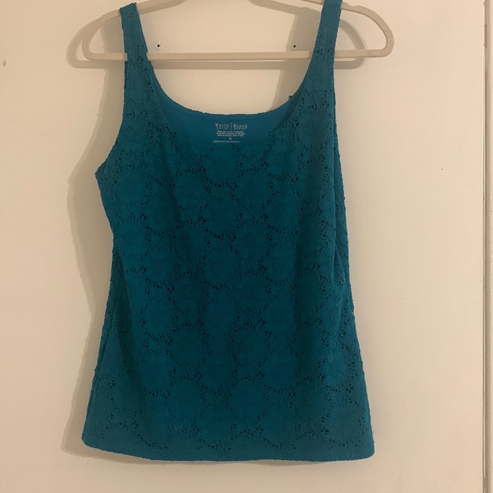 WHBM Green Tank Top